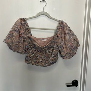ASTR Cropped blouse